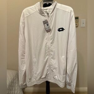 LOTTO Men's White Jacket. Size XL. NWT